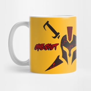 One Shot Customs Gladiator Mug